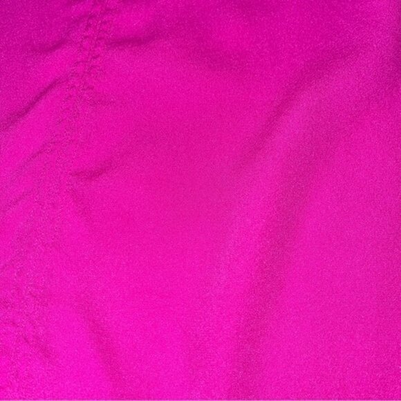 ALC Pink with Black Halter Silk Top US L - Picture 4 of 5